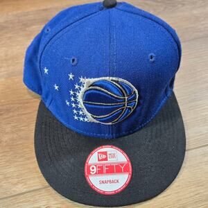 New Era 9FIFTY Orlando Magic Snapback Hat Blue Wool NBA Hardwood Classics Cap